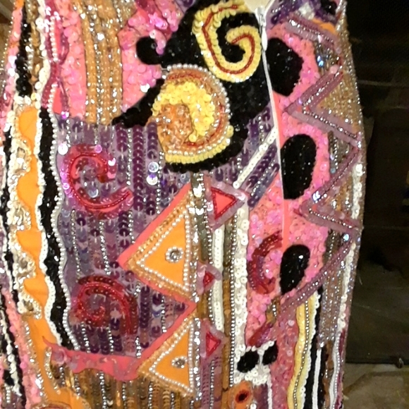 NWT Sherri Hill Sequin Dress - size 2 - Picture 6 of 10